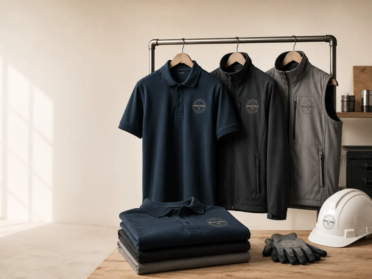 Vêtements de travail personnalisés à votre marque