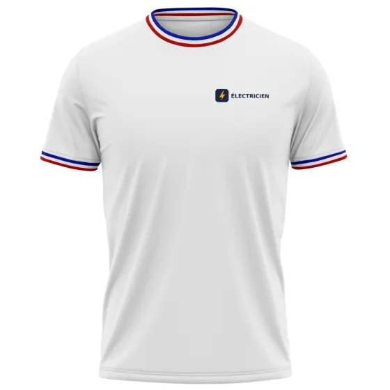 T-Shirt Homme avec Liseré Français
