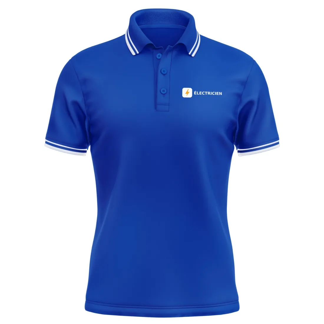 Polo Homme contrasté